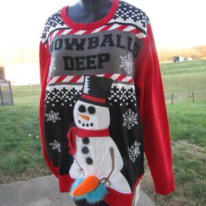 funny christmas sweaters xlarge